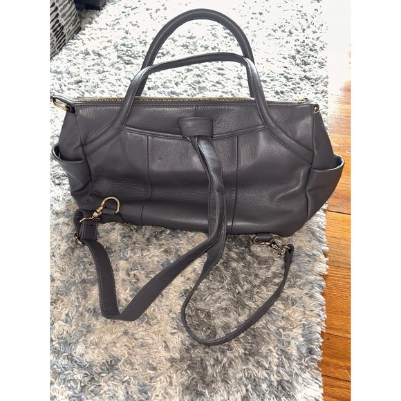 Lily Jade Shaylee Gray Diaper Bag Strap Converts Backpack Accessory Organizer - Picture 6 of 10